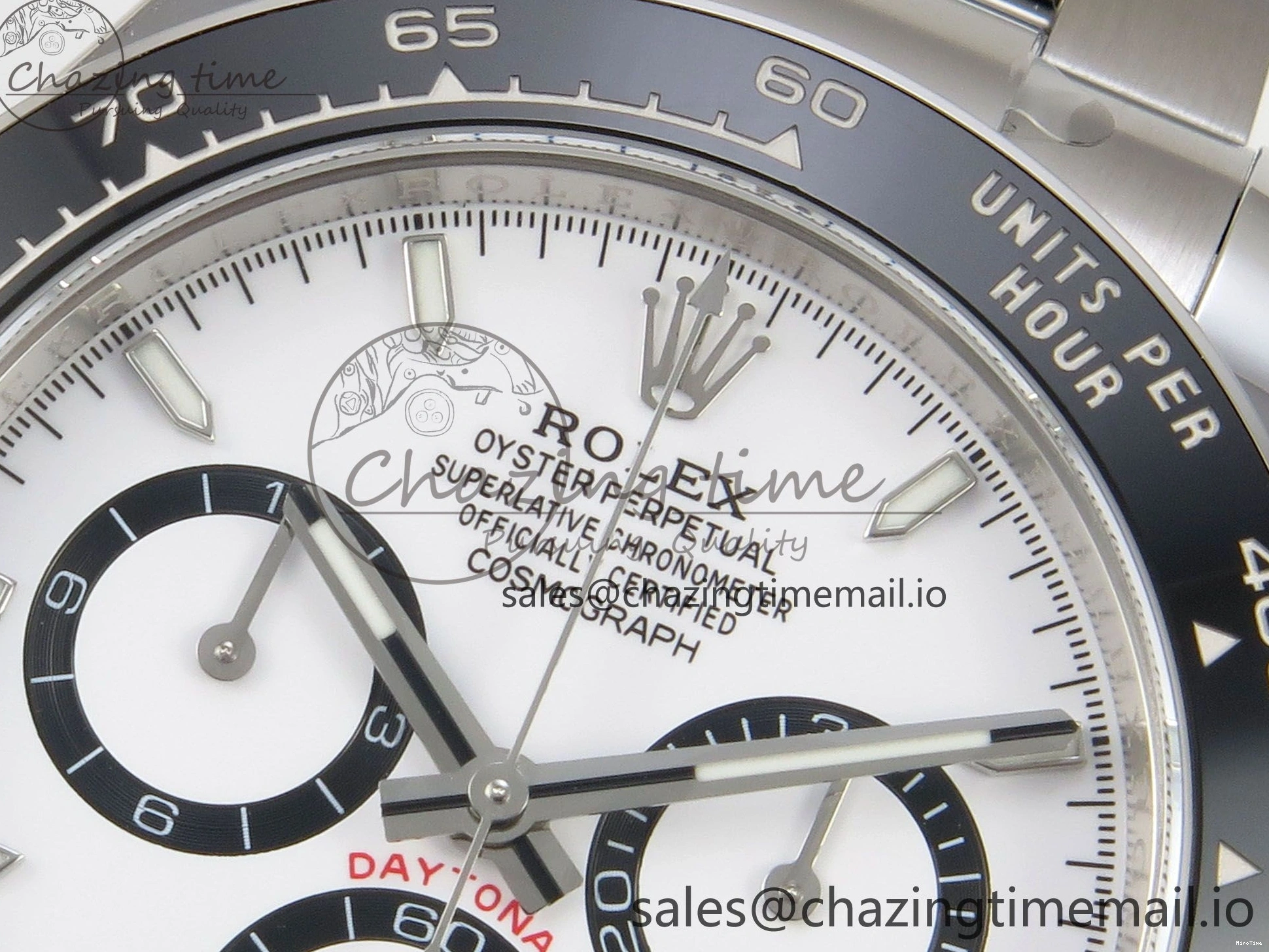 MiroTime 0223 Daytona 126500 THBF 1:1 Best Edition 904L Steel White Dial on SS Bracelet SH Unisex 134